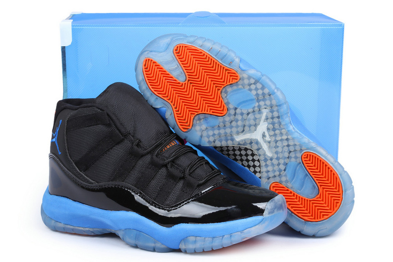 Air Jordan 11 Mens Shoes Aaa Black/Blue Online
